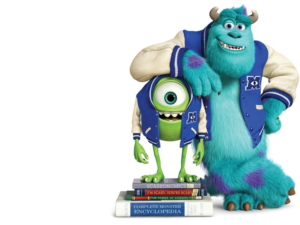 2013 Monsters University for 1024 x 768 resolution