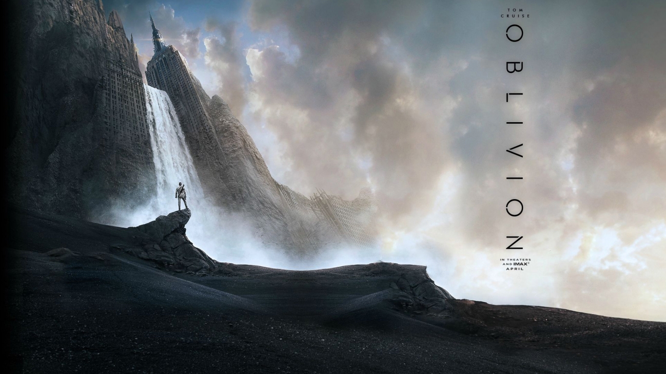 2013 Oblivion Film for 1366 x 768 HDTV resolution