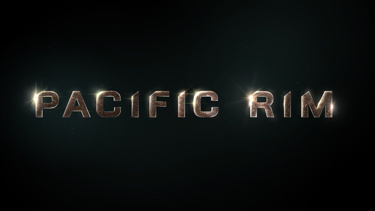 2013 Pacific Rim Poster for 1280 x 720 HDTV 720p resolution