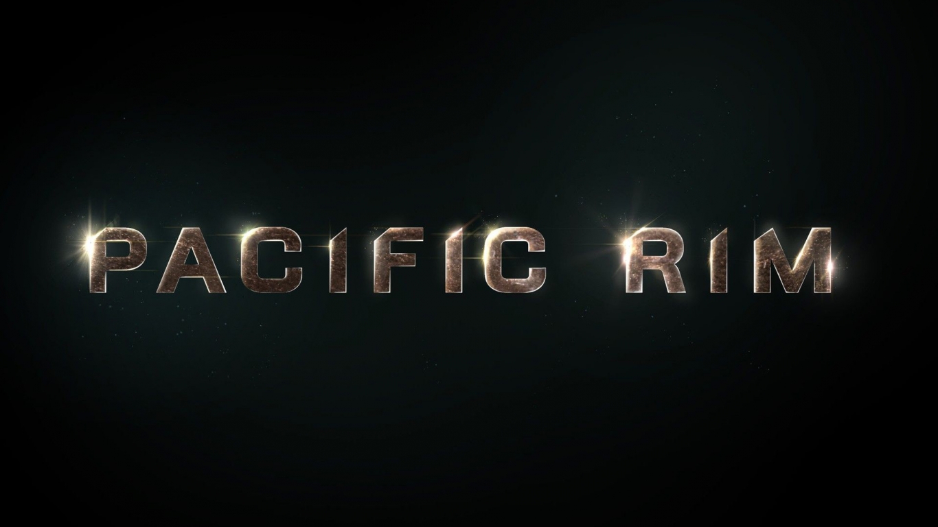 2013 Pacific Rim Poster for 1366 x 768 HDTV resolution