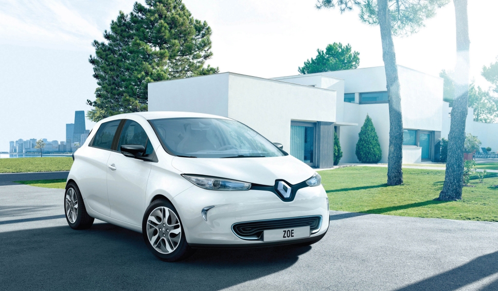 2013 Renault Zoe for 1024 x 600 widescreen resolution