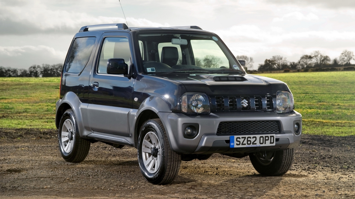 2013 Suzuki Jimny for 1366 x 768 HDTV resolution