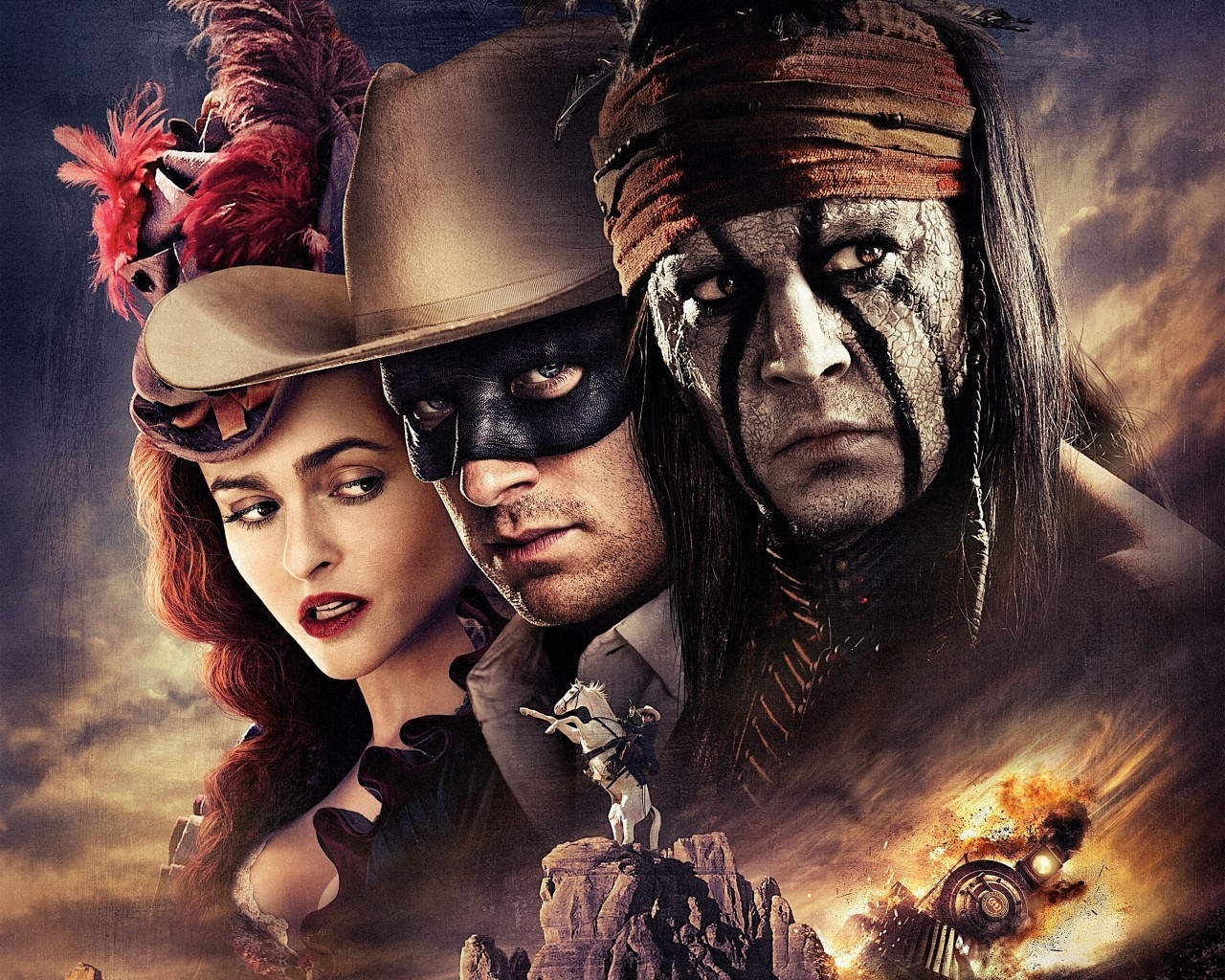 2013 The Lone Ranger Film for 1280 x 1024 resolution