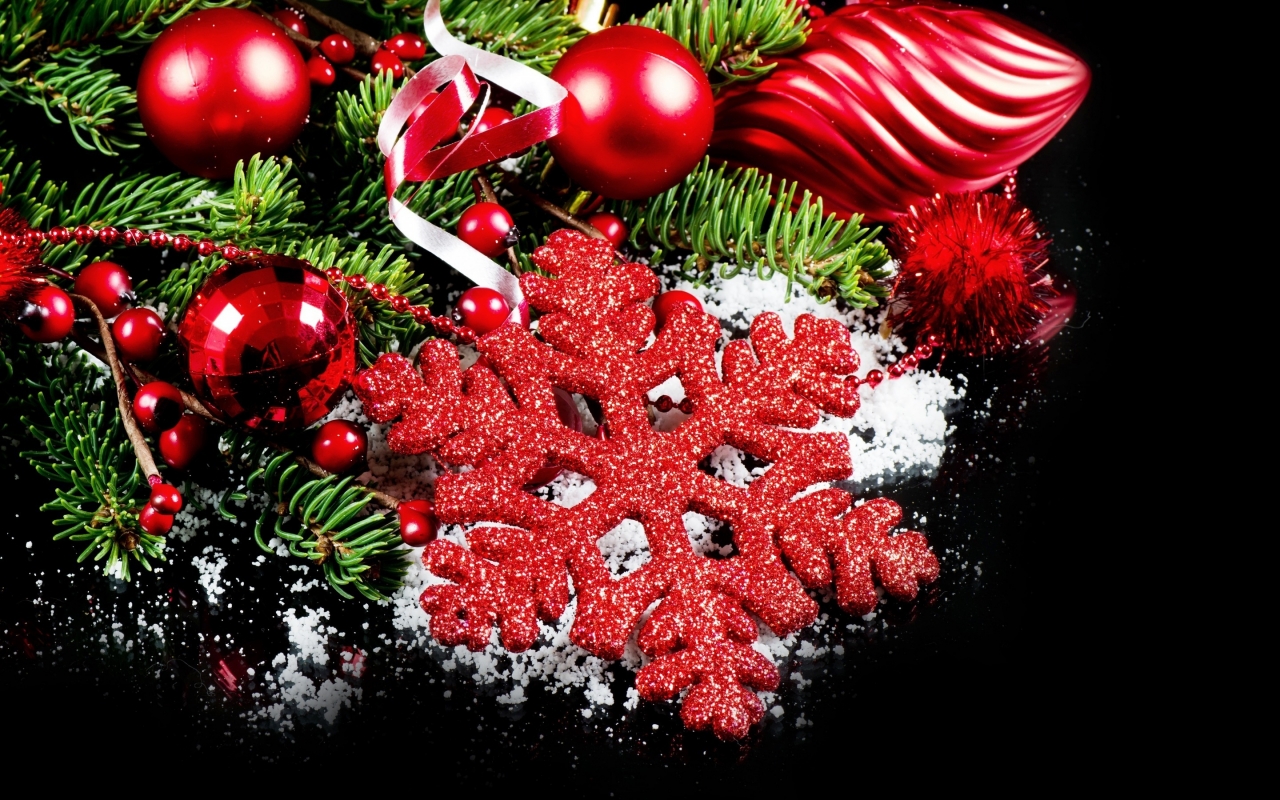 2014 Beautiful Christmas Decorations  for 1280 x 800 widescreen resolution