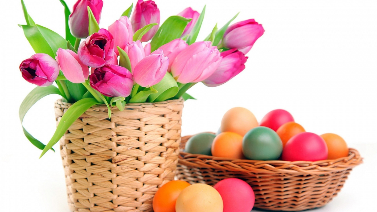 2014 Colourful Easter Eggs for 1600 x 900 HDTV resolution