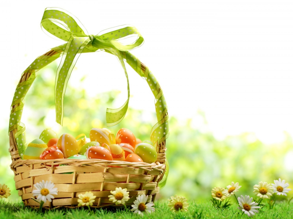 2014 Easter Basket Idea for 1024 x 768 resolution
