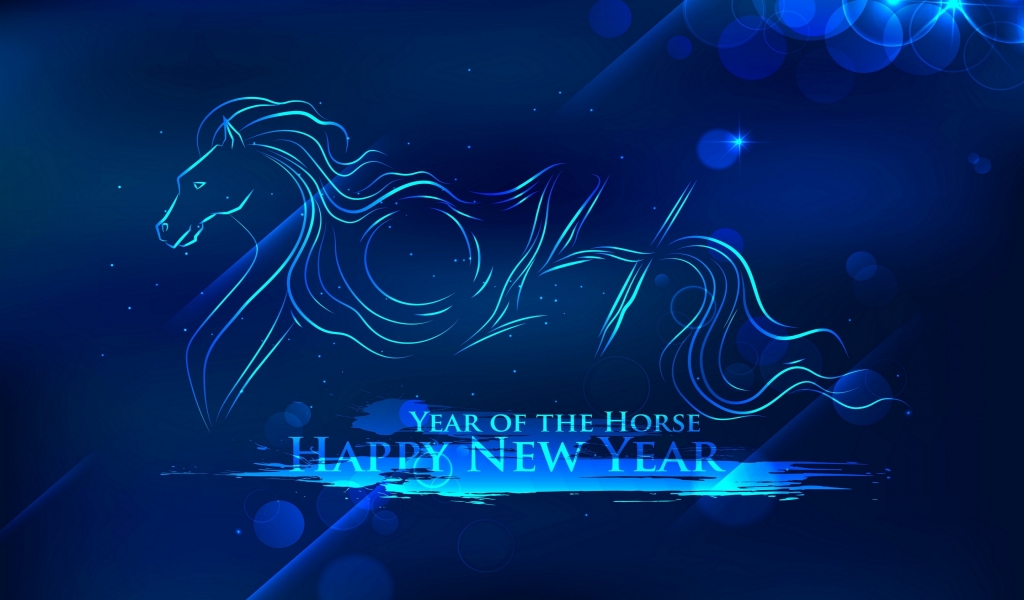 2014 Horse Year for 1024 x 600 widescreen resolution