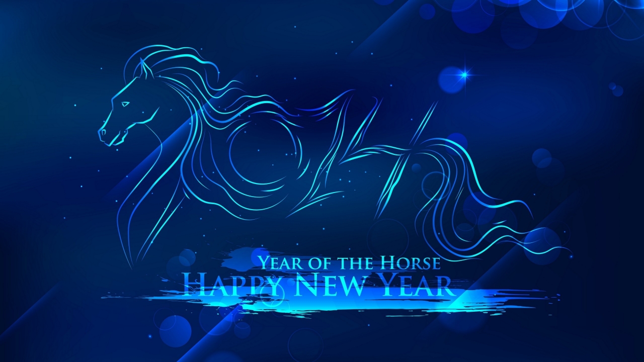 2014 Horse Year for 1280 x 720 HDTV 720p resolution