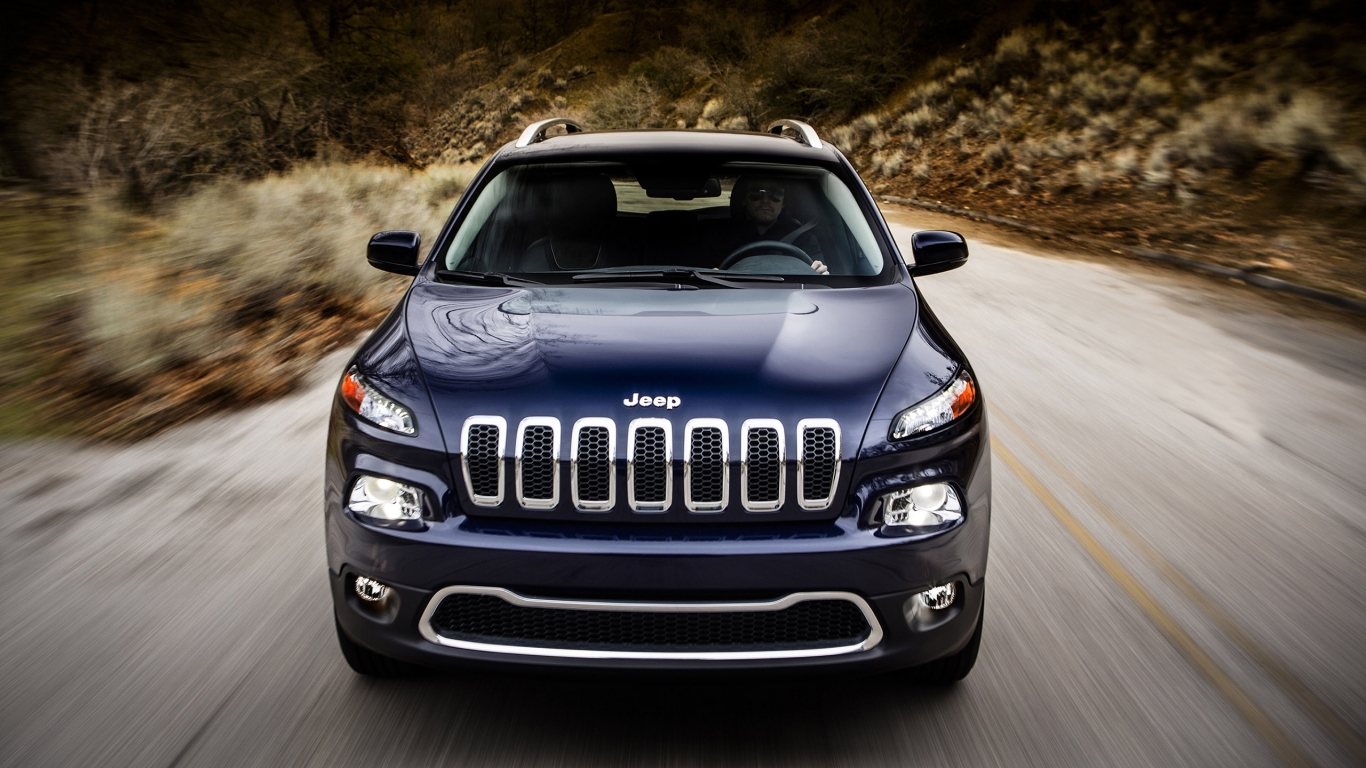 2014 Jeep Cherokee for 1366 x 768 HDTV resolution