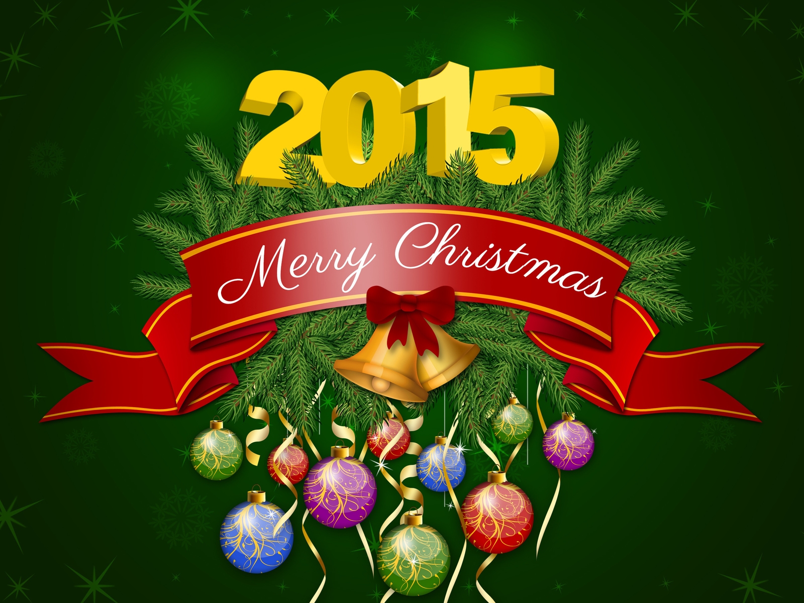 2014 Merry Christmas Poster for 1600 x 1200 resolution