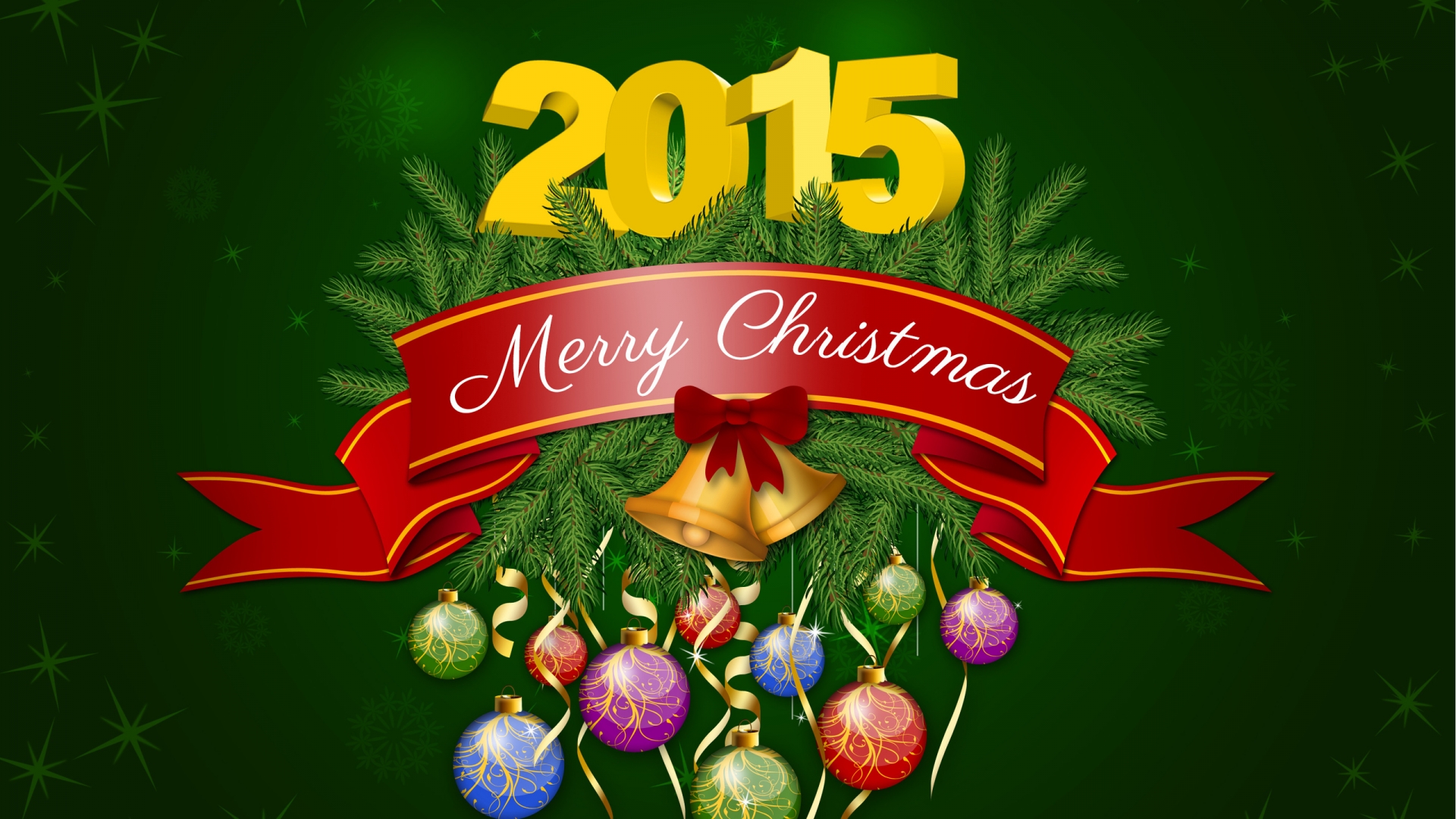 2014 Merry Christmas Poster for 1920 x 1080 HDTV 1080p resolution