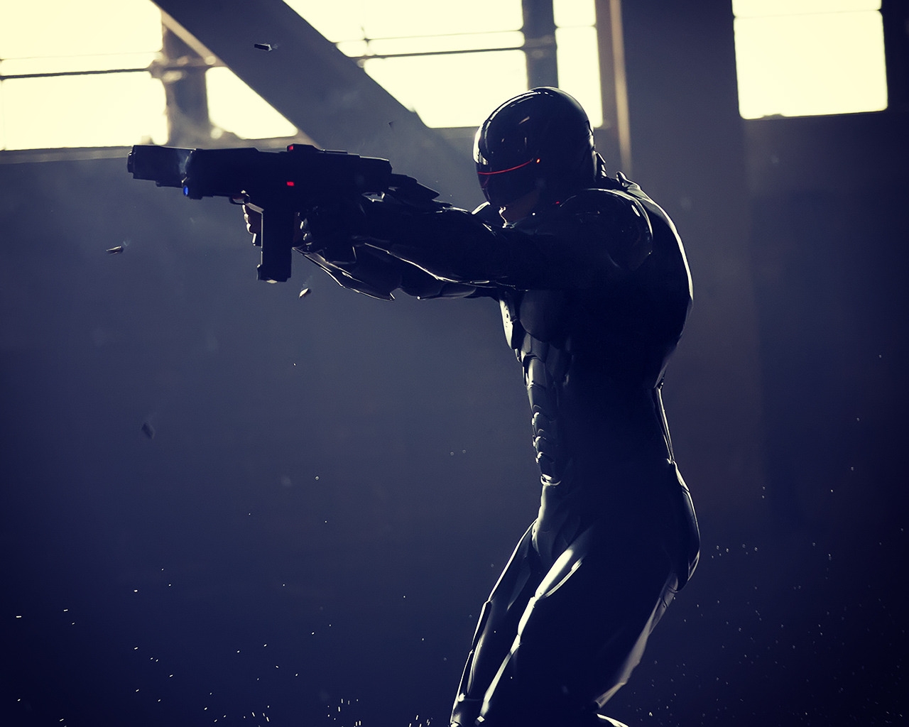 2014 Robocop in Action for 1280 x 1024 resolution
