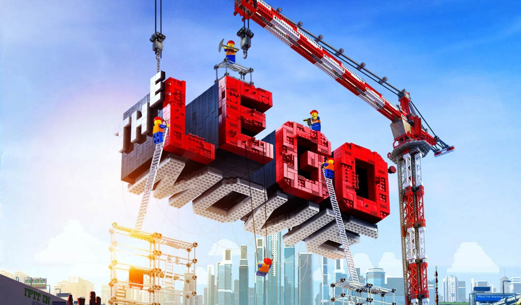 2014 The Lego Movie for 1024 x 600 widescreen resolution