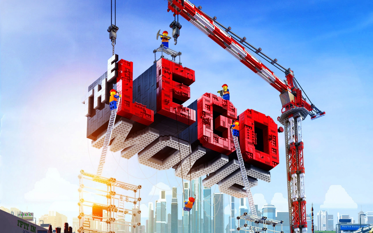 2014 The Lego Movie for 1440 x 900 widescreen resolution