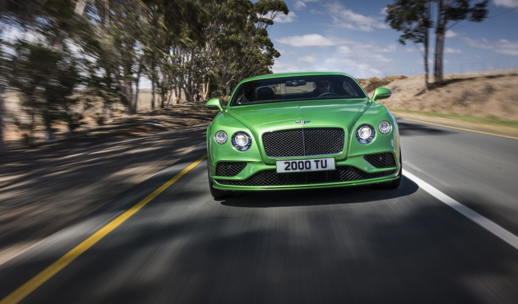 2015 Bentley Continental GT Speed for 1024 x 600 widescreen resolution