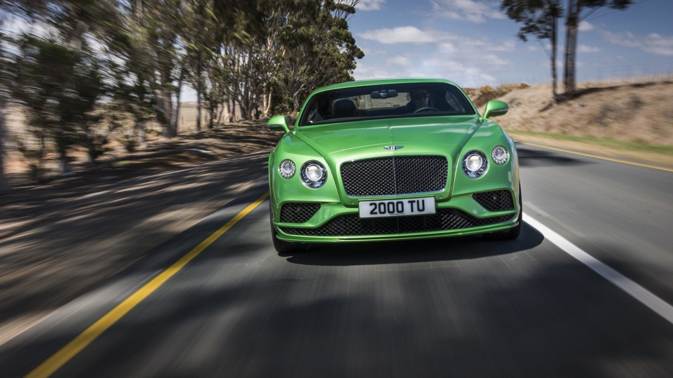 2015 Bentley Continental GT Speed for 1366 x 768 HDTV resolution