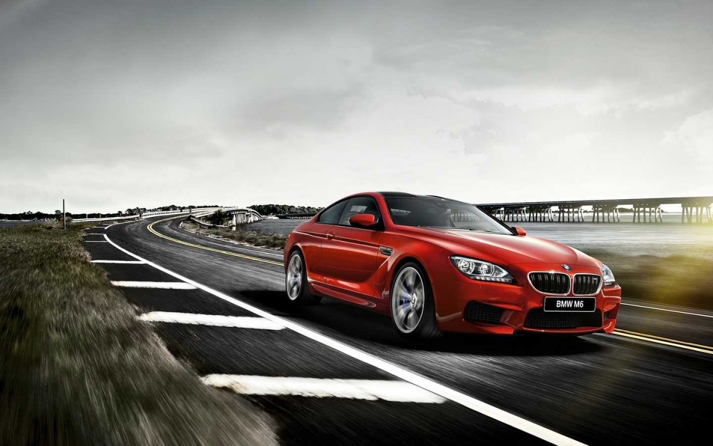 2015 BMW M6 F13 Coupe for 1440 x 900 widescreen resolution