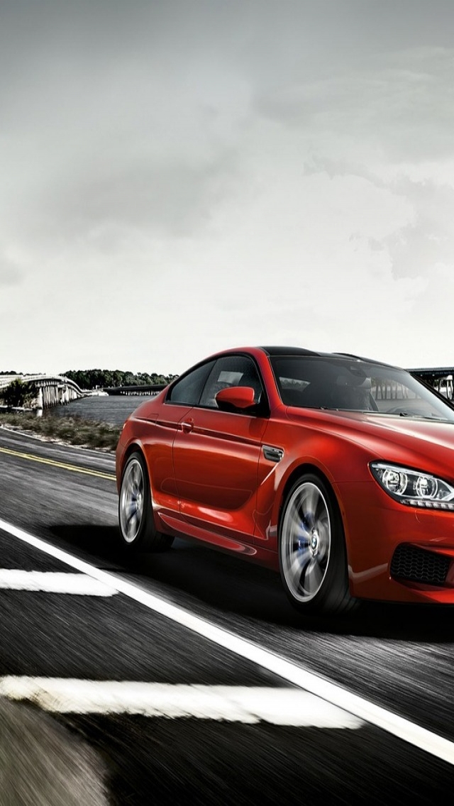 2015 BMW M6 F13 Coupe for 640 x 1136 iPhone 5 resolution