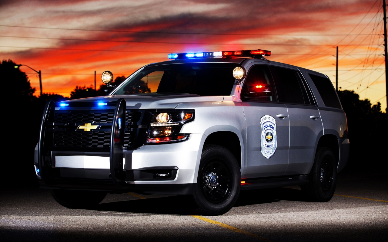 2015 Chevrolet Tahoe Police Concept for 1280 x 800 widescreen resolution