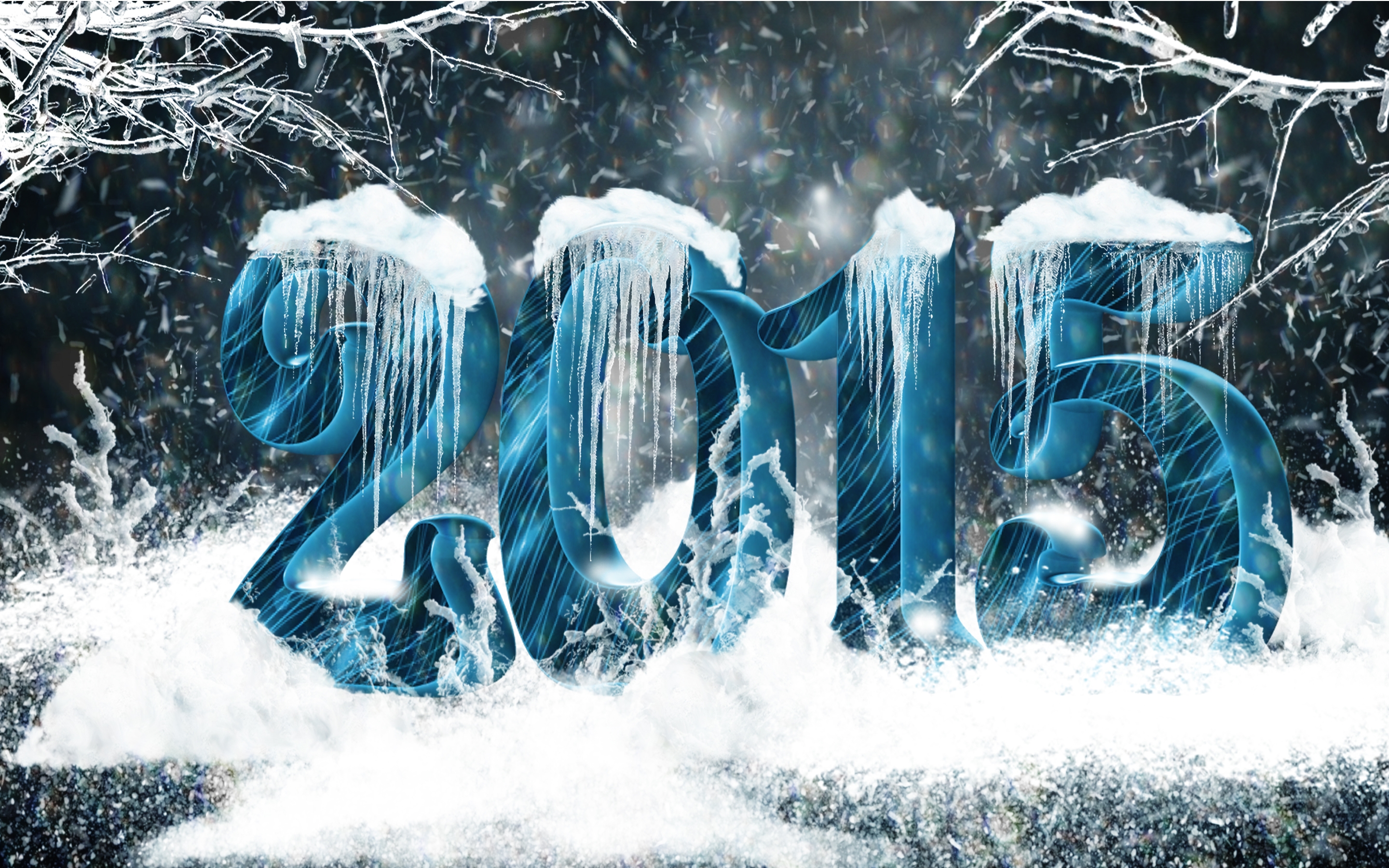 2015 Frozen Numbers for 2880 x 1800 Retina Display resolution