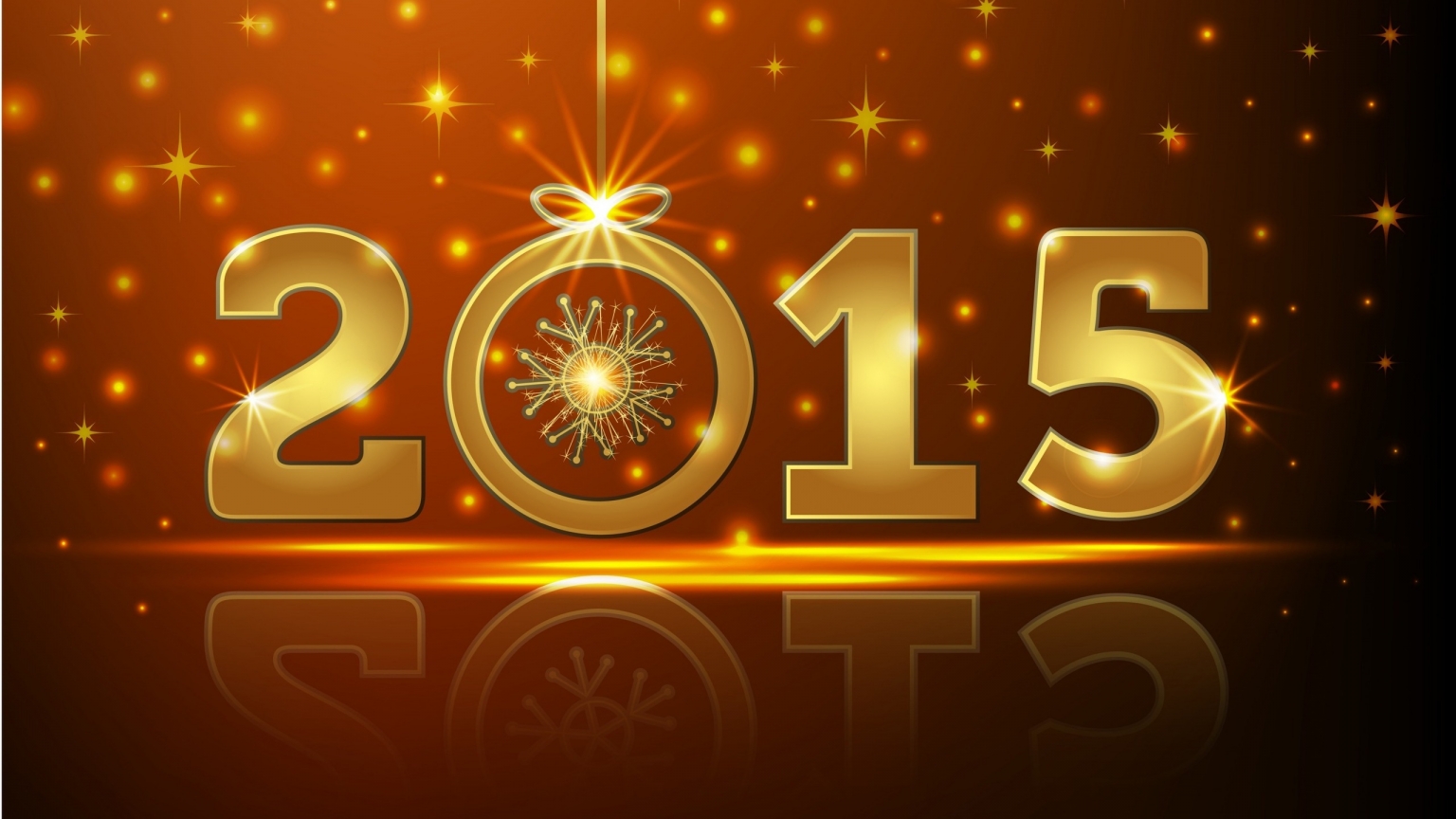 2015 New Year for 1536 x 864 HDTV resolution