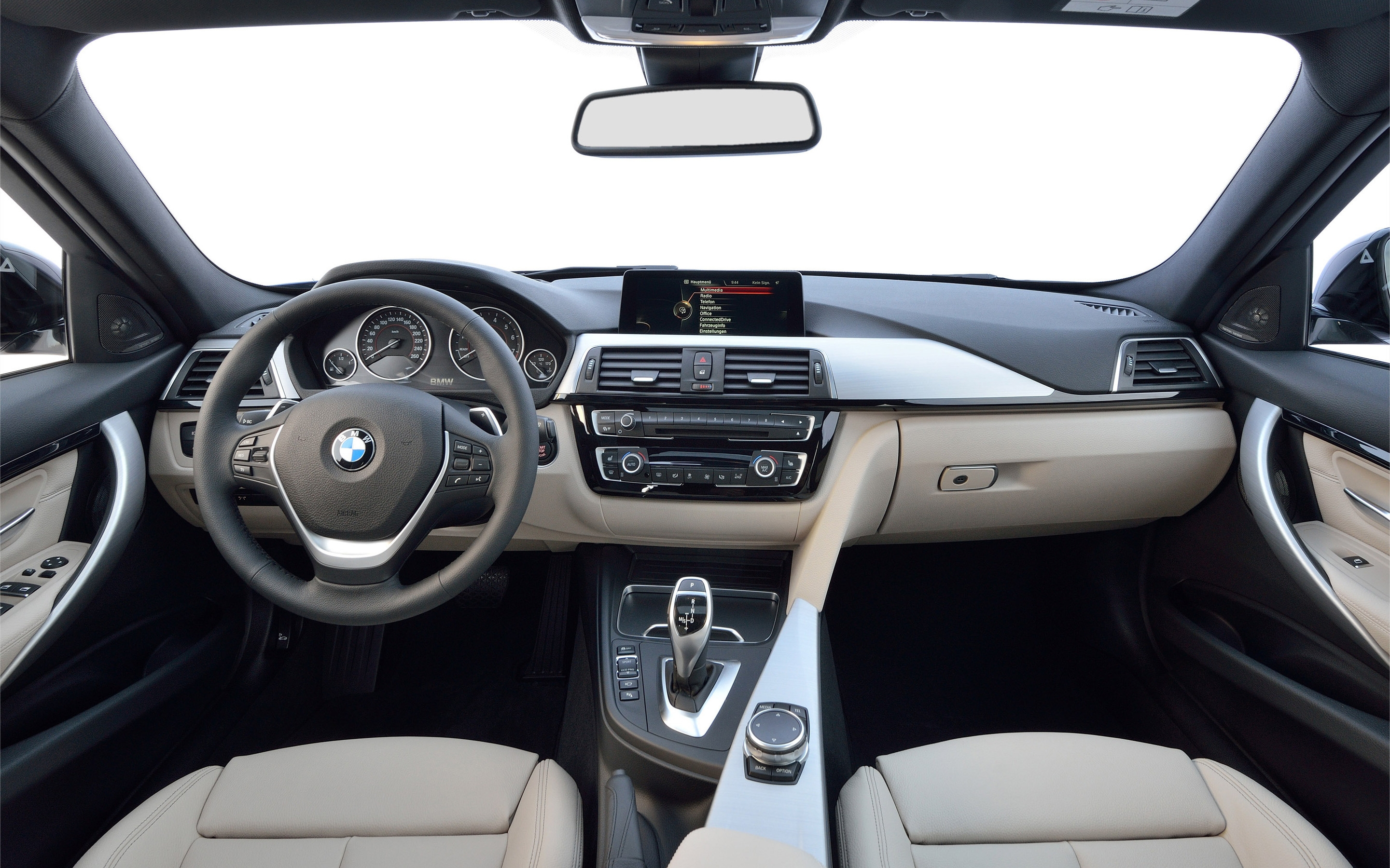 2016 BMW 3 Series Interior for 2880 x 1800 Retina Display resolution