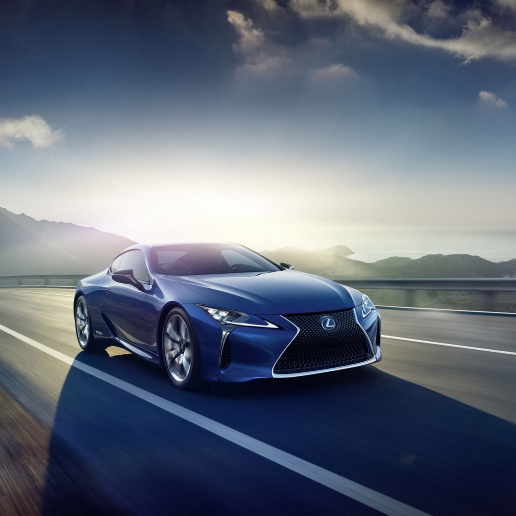 2016 Lexus LC 500h Coupe for 1024 x 1024 iPad resolution
