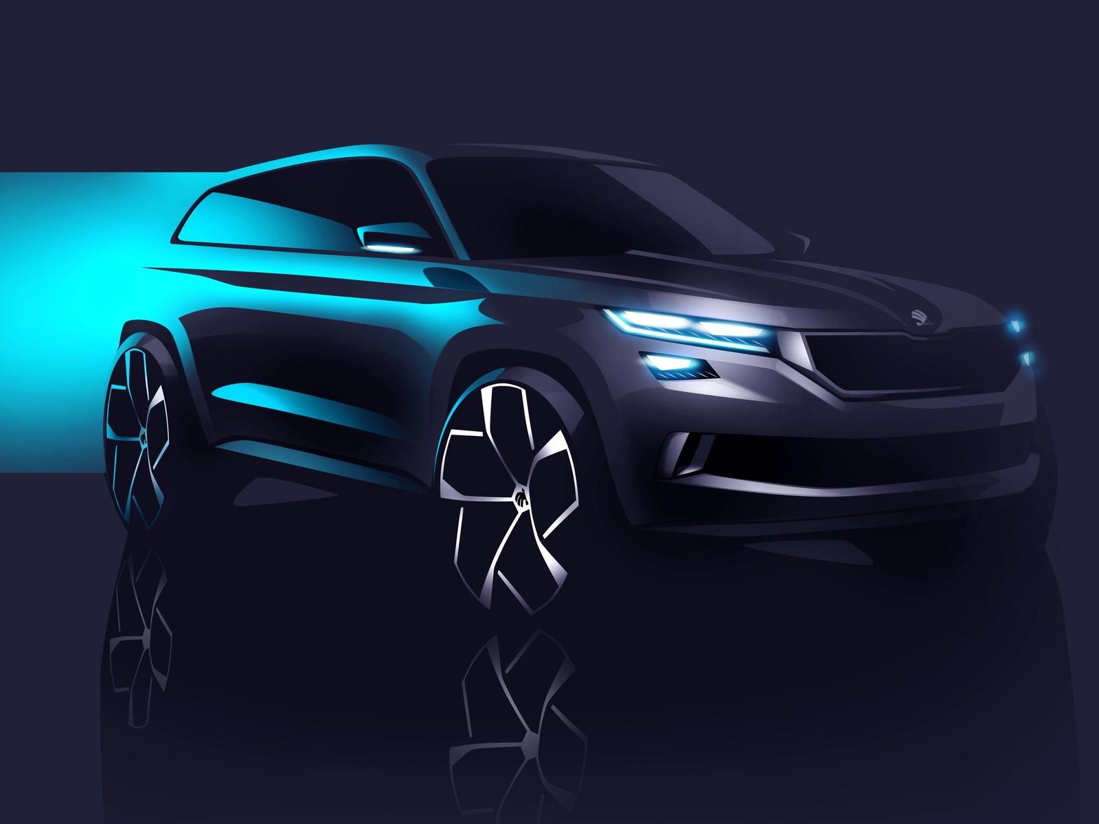 2016 Skoda Visions Concept for 1600 x 1200 resolution