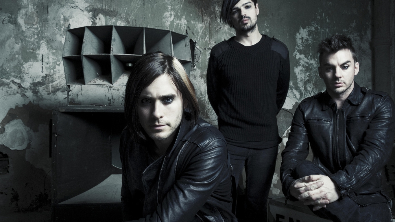 30 Seconds To Mars. for 1366 x 768 HDTV resolution