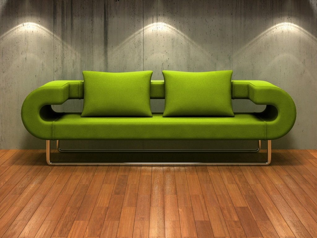 3D Couch for 1024 x 768 resolution