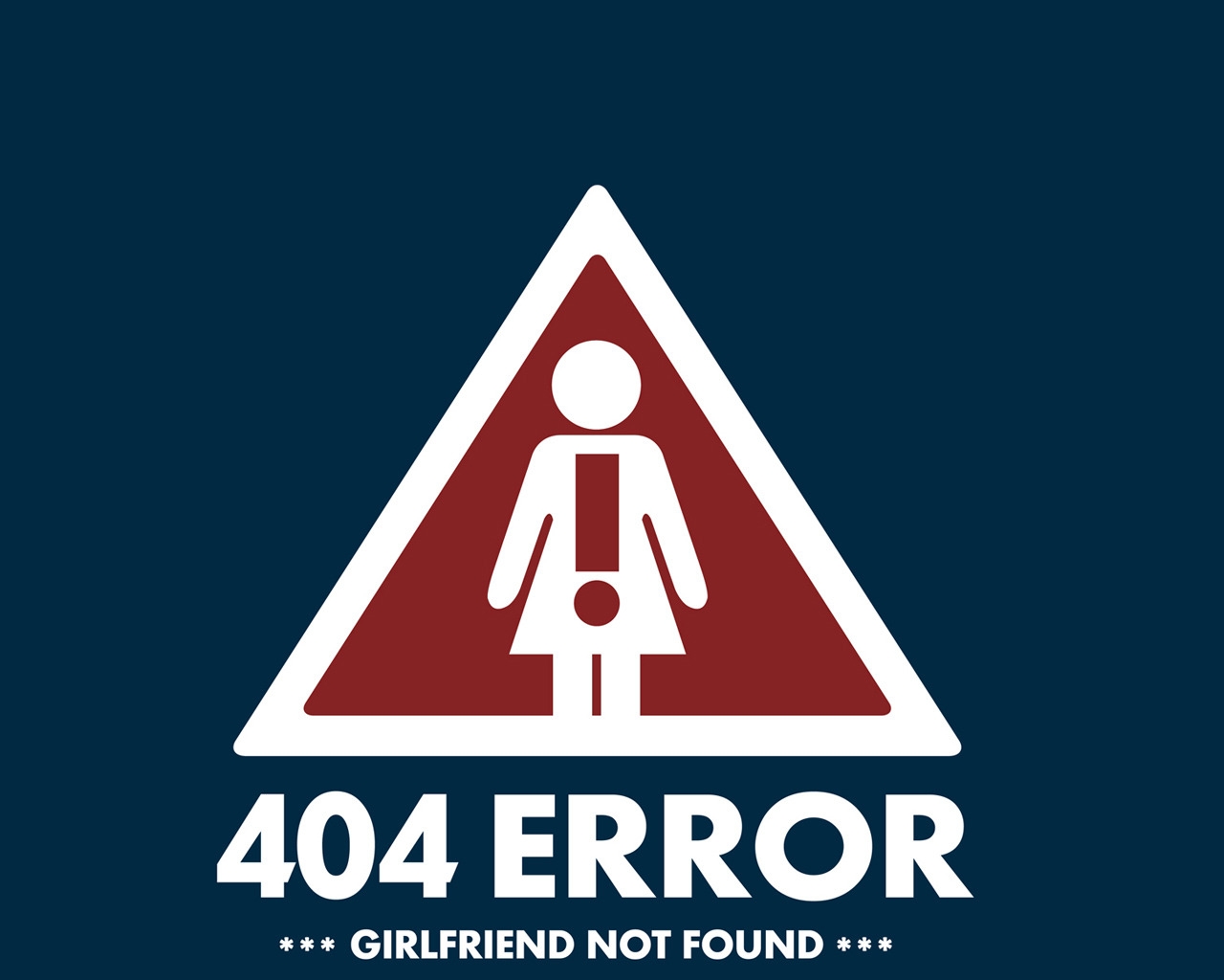 404 Error Page for 1280 x 1024 resolution