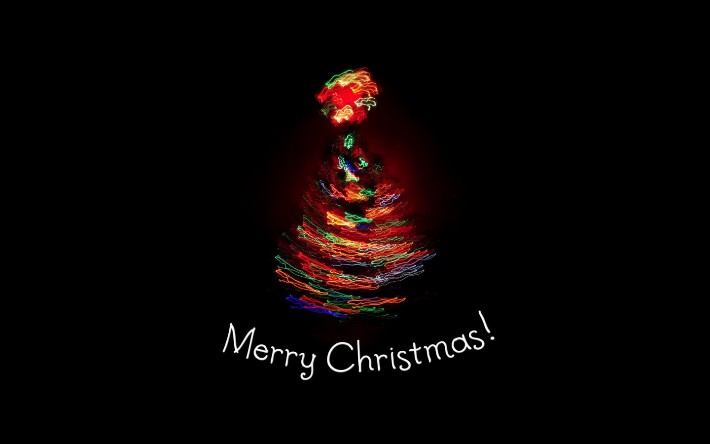 A colorful Merry Christmas for 1440 x 900 widescreen resolution