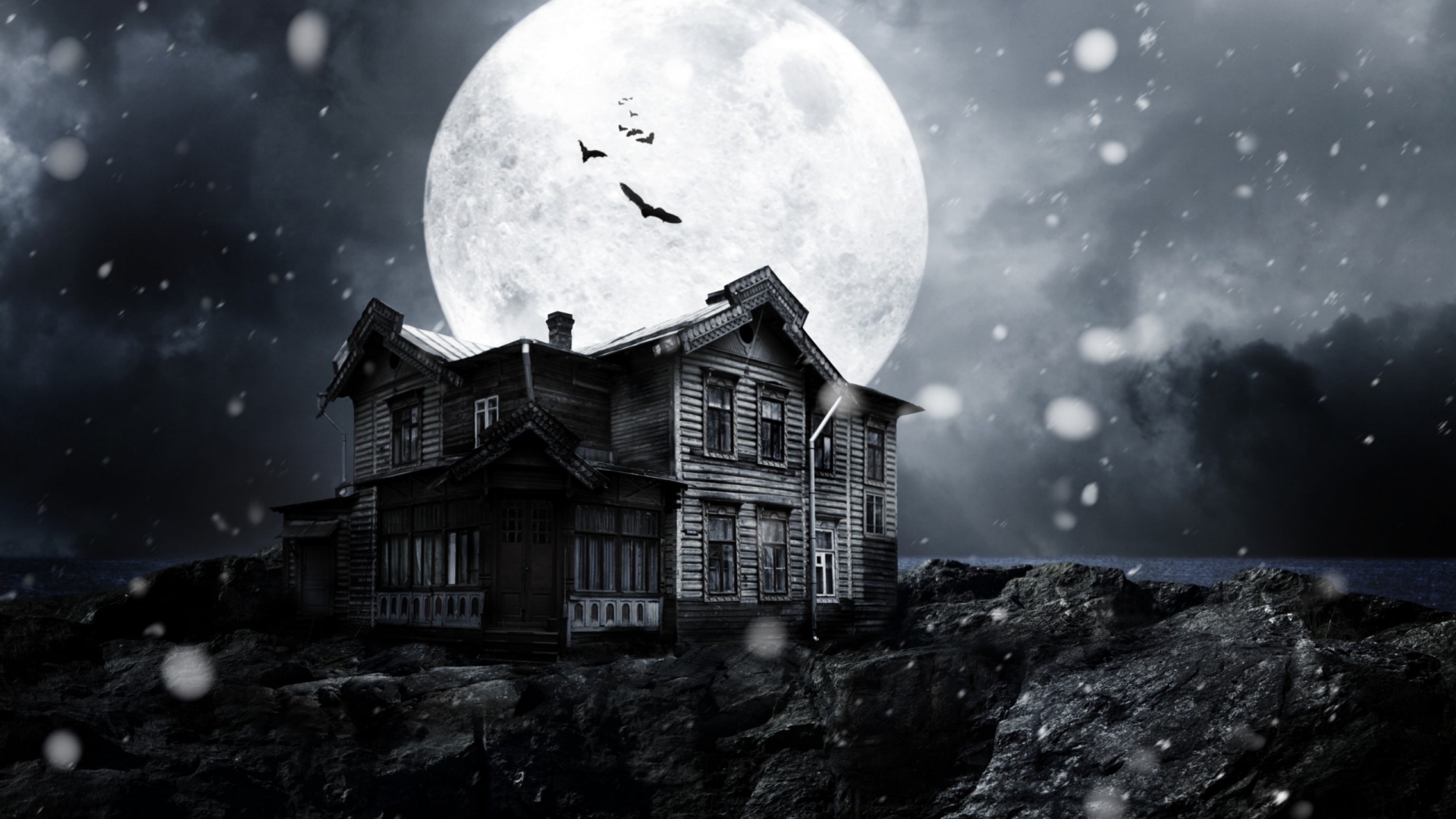 A Haunted House Movie for 1920 x 1080 HDTV 1080p resolution