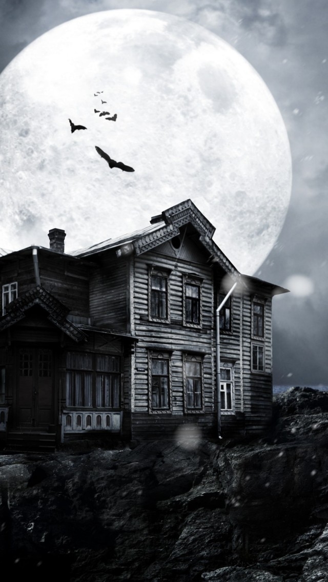 A Haunted House Movie for 640 x 1136 iPhone 5 resolution
