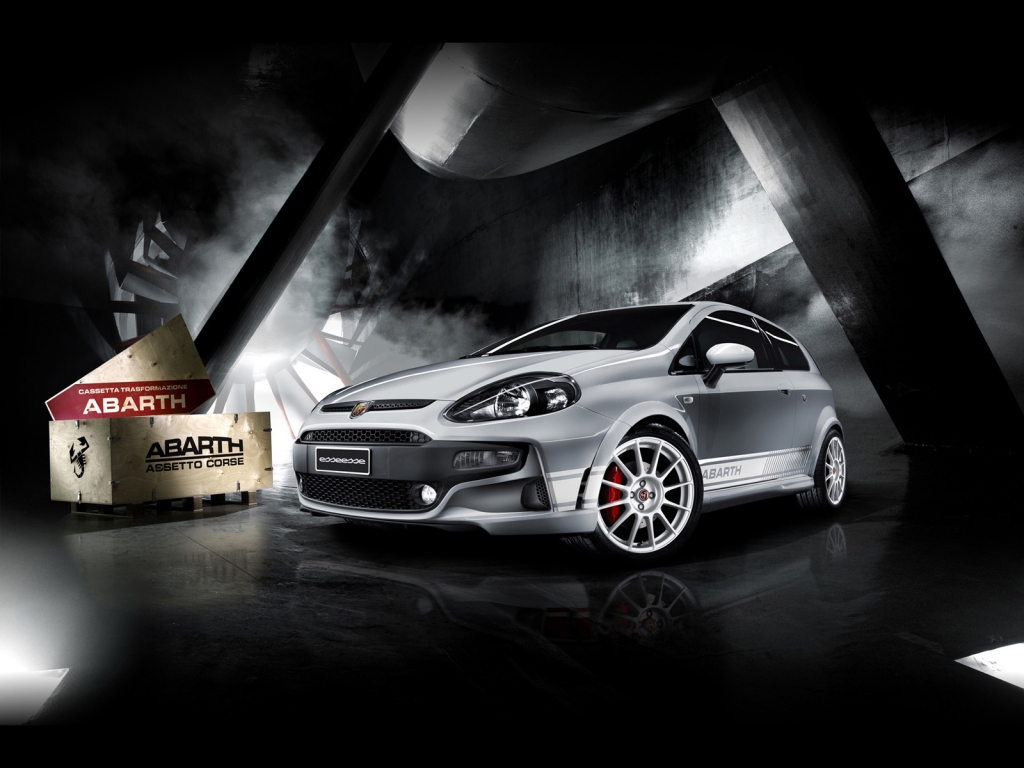 Abarth Punto for 1024 x 768 resolution