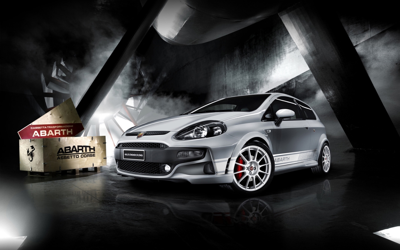 Abarth Punto for 1280 x 800 widescreen resolution