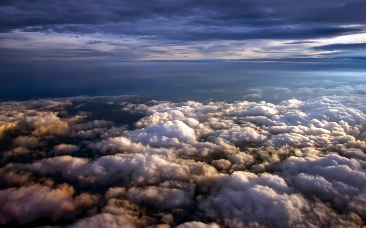 Above the Clouds for 1280 x 800 widescreen resolution