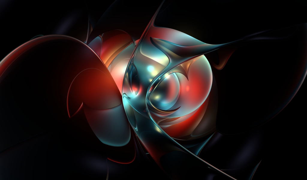 Abstract Geometric Shapes for 1024 x 600 widescreen resolution