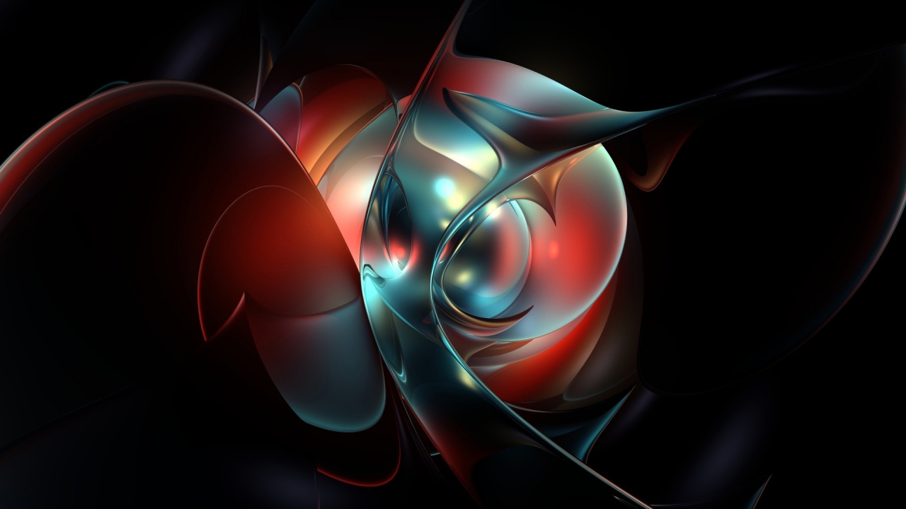 Abstract Geometric Shapes for 1280 x 720 HDTV 720p resolution