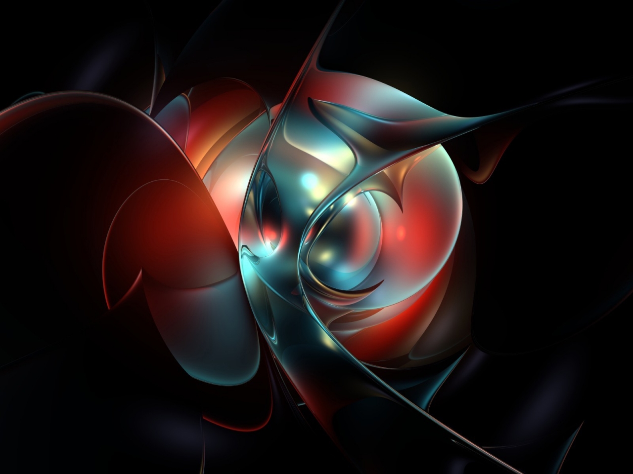 Abstract Geometric Shapes for 1280 x 960 resolution