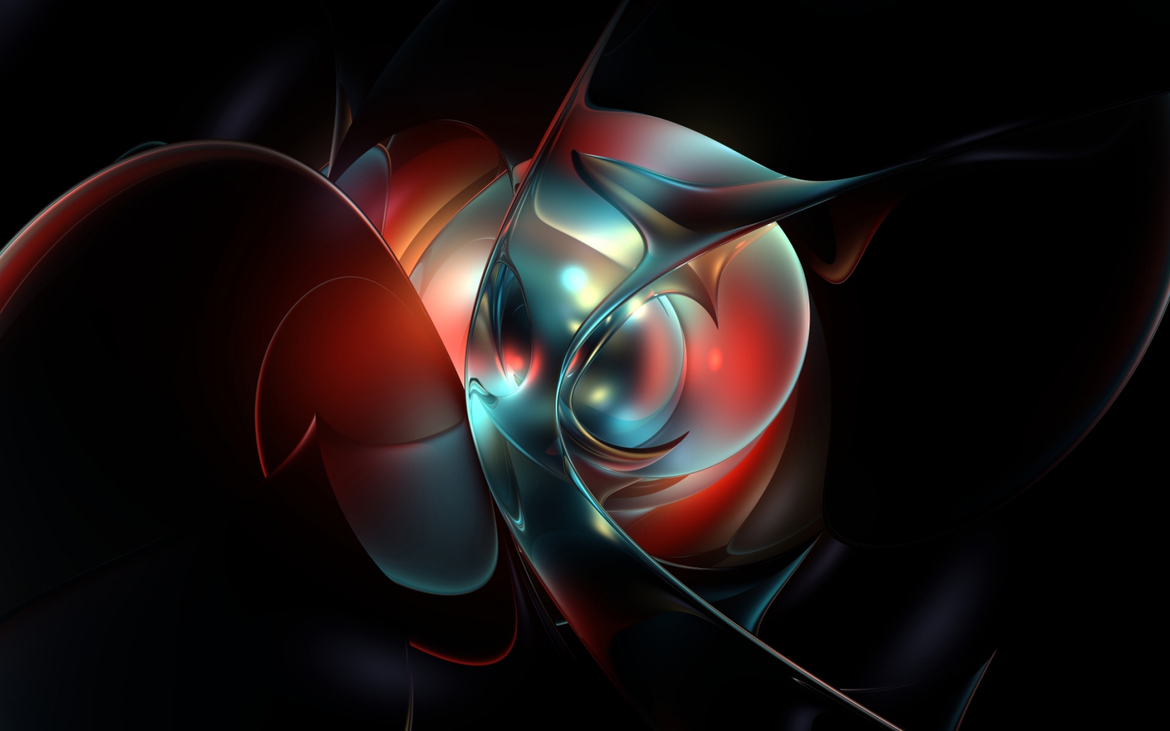 Abstract Geometric Shapes for 1680 x 1050 widescreen resolution