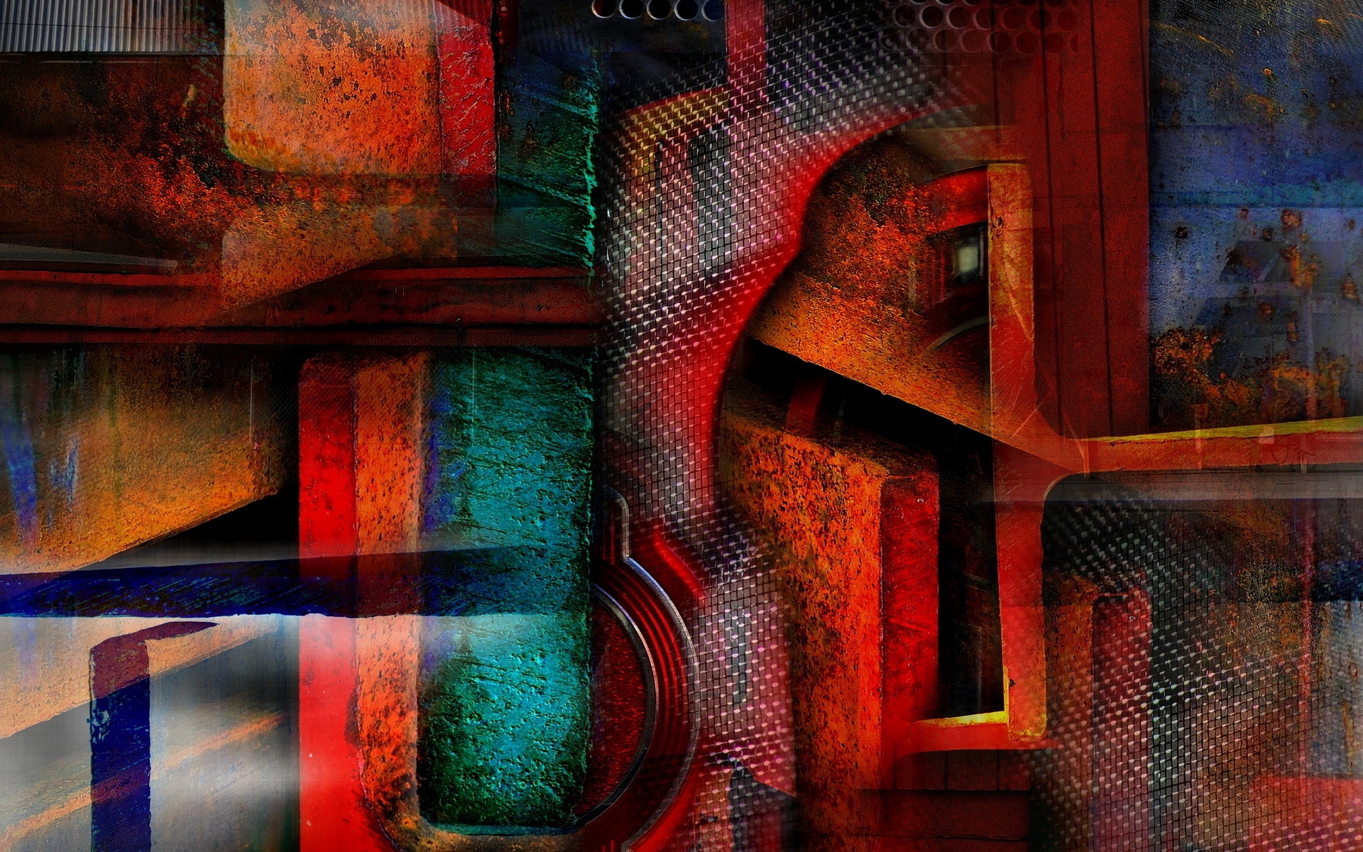 Abstract Grunge Art for 1920 x 1200 widescreen resolution