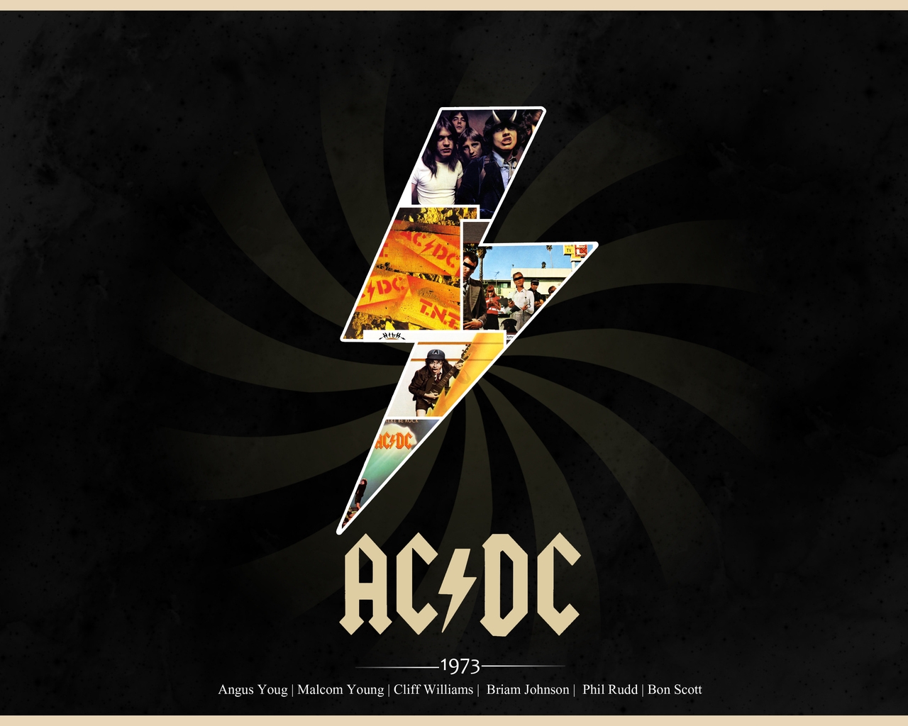 Ac Dc Logo for 1280 x 1024 resolution