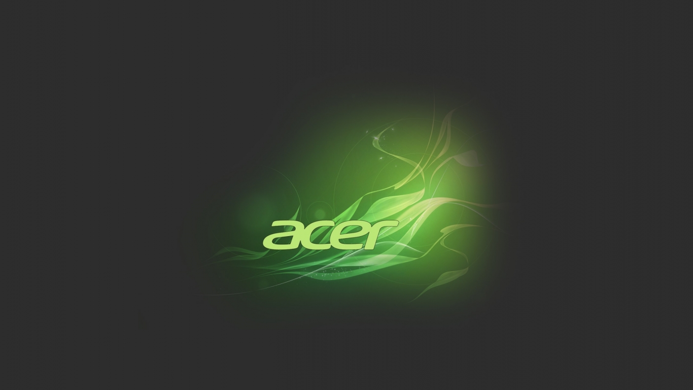 Acer Floral for 1366 x 768 HDTV resolution