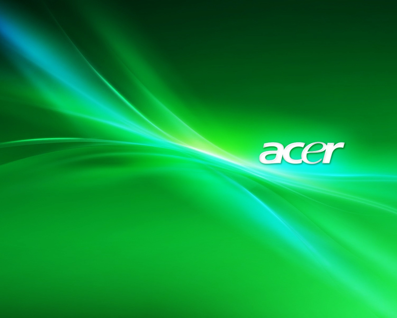 Acer Green for 1280 x 1024 resolution