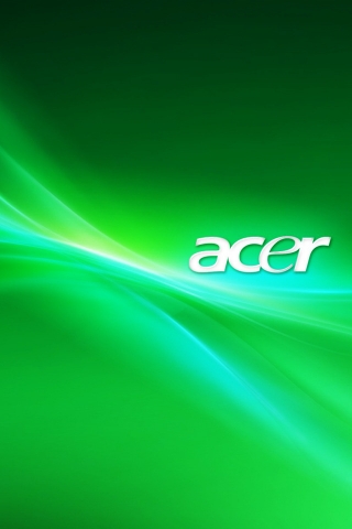 Acer Green for 320 x 480 iPhone resolution