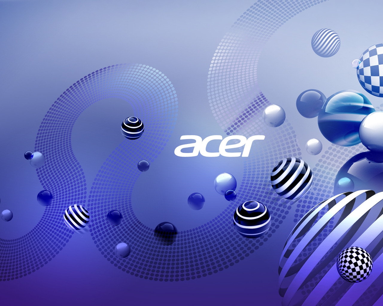 Acer Mauve World for 1280 x 1024 resolution