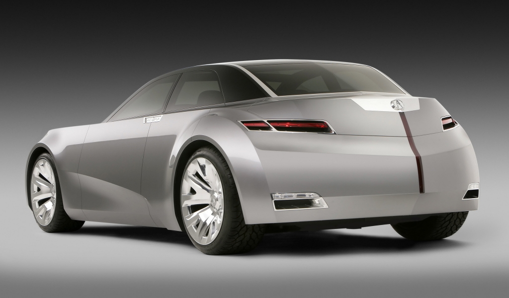 Acura Sedan Concept Rear for 1024 x 600 widescreen resolution
