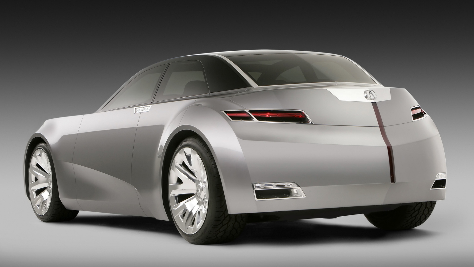Acura Sedan Concept Rear for 1536 x 864 HDTV resolution