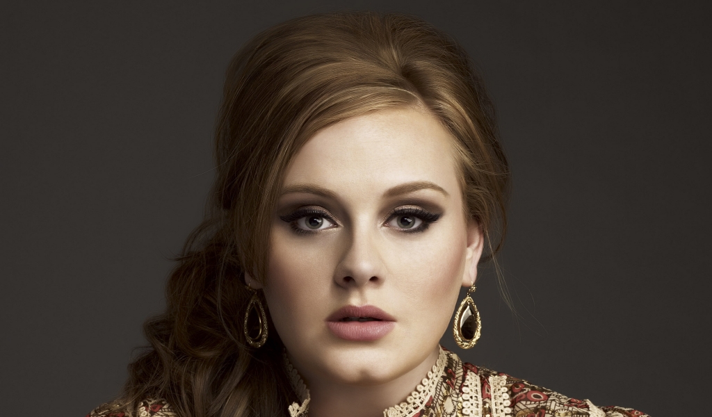 Adele Laurie Blue Adkins for 1024 x 600 widescreen resolution